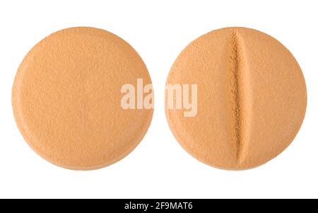 Details zu verschreibungspflichtigen Medikamenten Stockfoto