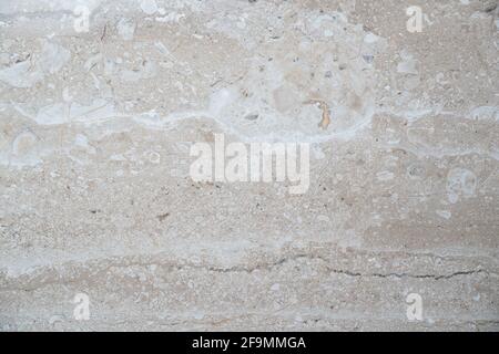 Natürliche Kalkstein Hintergrund Textur Sandstein Bodenbelag Fliesen mit Kopie Raum Stockfoto