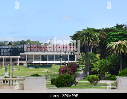 Casino Estoril, Portugal. Stockfoto