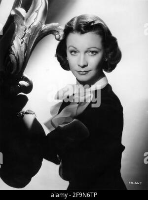 VIVIEN LEIGH 1950 Portrait Werbung für EINE STRASSENBAHN NAMENS DESIRE 1951 Regie ELIA KAZAN Originalstück / Drehbuch TENNESSEE WILLIAMS Charles K. Feldman Group / Warner Bros. Stockfoto