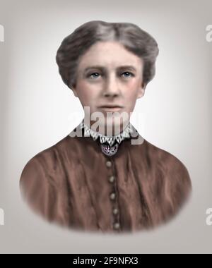 Edith Mary Brown 1864-1956 Englisch Doctor Medical Educator Stockfoto