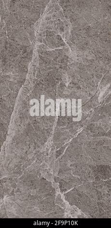 Braunes Marmordesign mit Glanzbeschichtung und Fliesen mit natürlicher Textur Und Slabdesign-Bild Stockfoto