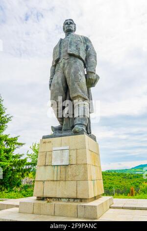 Denkmal für den Nationalhelden Vasil Levski in der bulgarische Stadt Lovech Stockfoto