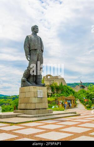 Denkmal für den Nationalhelden Vasil Levski in der bulgarische Stadt Lovech Stockfoto