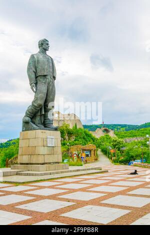 Denkmal für den Nationalhelden Vasil Levski in der bulgarische Stadt Lovech Stockfoto