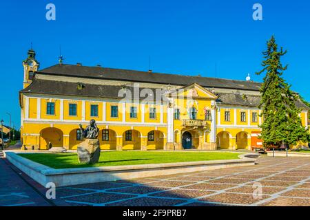 Rathaus der ungarischen Stadt Esztergom Stockfoto