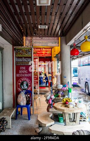 Bangkok Thailand 22. Mai 2018 Restaurants und Einkaufsmöglichkeiten in Bangkok Thailand. Stockfoto