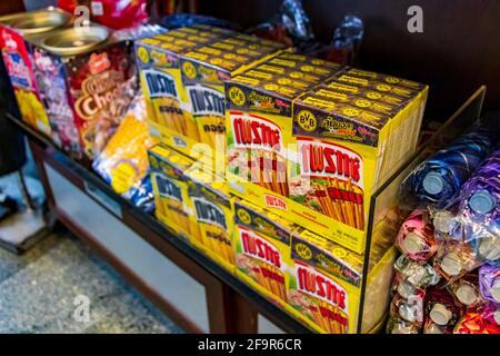 Bangkok Thailand 22. Mai 2018 Restaurants und Einkaufsmöglichkeiten in Bangkok Thailand. Stockfoto