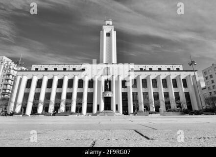 Rathaus Von Villeurbanne Stockfoto