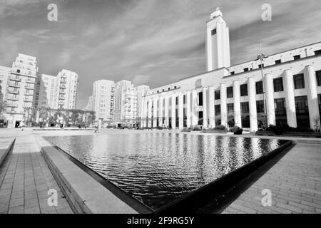 Rathaus Von Villeurbanne Stockfoto