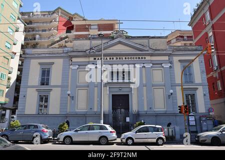 Napoli - Chiesa di Santa Maria del Soccorso a Capodimonte Stockfoto