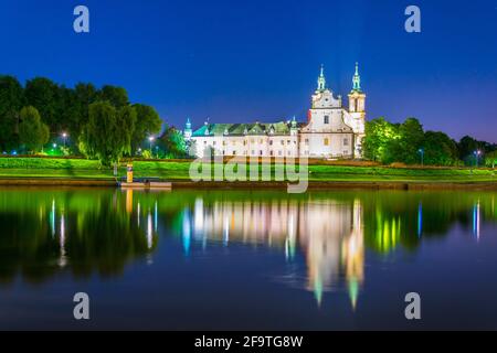 XSNAnsicht der antiken Erzengel-Kirche St. Michael in Krakau (Krakau), Polen Stockfoto