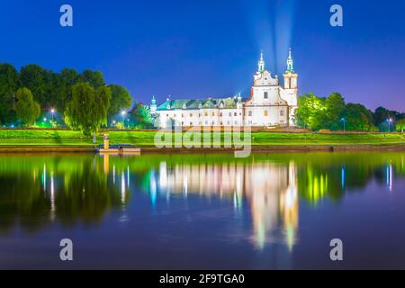 XSNAnsicht der antiken Erzengel-Kirche St. Michael in Krakau (Krakau), Polen Stockfoto