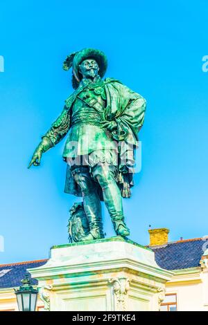 Denkmal des Königs gustav adolf (schweden) Stockfoto
