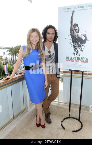 Cannes, Frankreich. 18. Mai 2012 Fotocall Film Desert Dancer während der 65. Filmfestspiele von Cannes Stockfoto