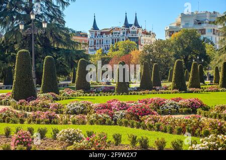 Parque del Retiro, Madrid, Spanien Stockfoto