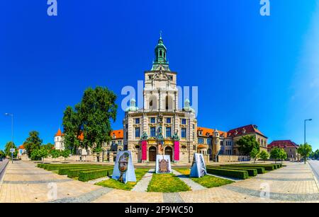 MÜNCHEN, 20. AUGUST 2015: Blick auf das bayerische Nationalmuseum in münchen Stockfoto