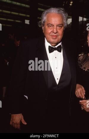 Albert R. Broccoli um die 1980er Jahre Credit: Ralph Dominguez/MediaPunch Stockfoto