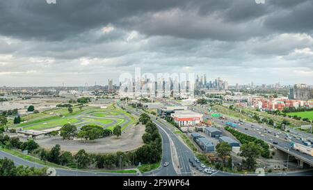 Melbourne Australien Stockfoto