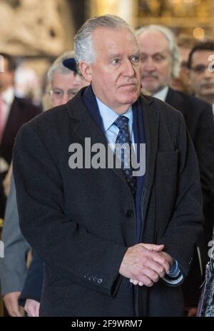 Foto vom 17/03/15 von Lord Peter Hain, der voraussichtlich während der letzten Reihe von Anhörungen in der öffentlichen Untersuchung zur Undercover-Polizei, die am Mittwoch beginnen soll, Beweise vorlegen wird. Ausgabedatum: Mittwoch, 21. April 2021. Stockfoto