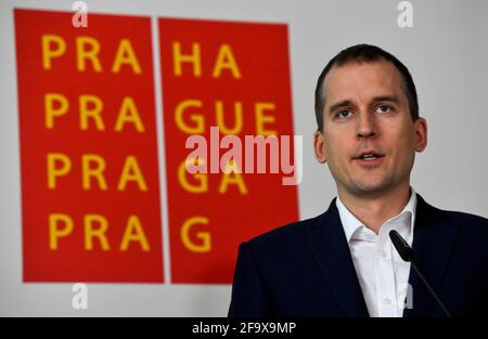 Prag, Tschechische Republik. Dezember 2018. ***DATEI FOTO*** Jan Cizinsky, Bürgermeister des Stadtbezirks Prag 7 und Vorsitzender des Prager Sobes, spricht während einer Pressekonferenz am 17. Dezember 2018 in Prag, Tschechische Republik. Quelle: VIT Simanek/CTK Photo/Alamy Live News Stockfoto