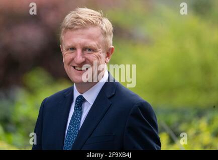 London, Großbritannien. April 2021. Oliver Dowden, Kultursekretär kommt in Downing Street an Kredit: Ian Davidson/Alamy Live News Stockfoto