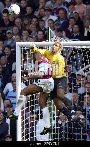 WEST HAM V MIDDLESBROUGH 21/4/2003 BILD DAVID ASHDOWNPREMIER LEAGUE FOOTBALL Stockfoto