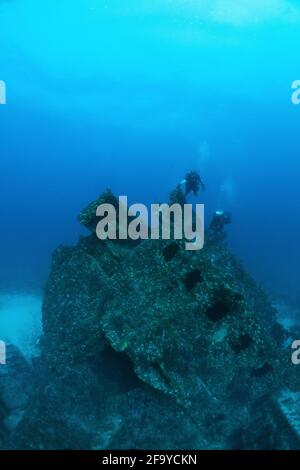 West Palm Beach Florida Wrack Tauchen Stockfoto