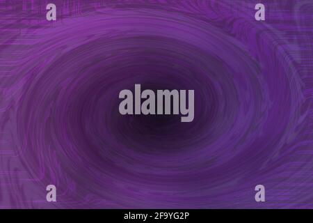 Abstrakte Spiraldarstellung in Violett mit Hintergrund im Verlaufsstil Kopieren Stockfoto