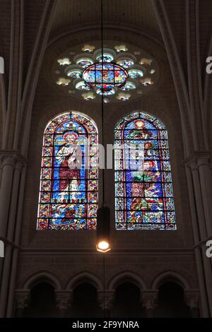 Unsere Frauenkathedrale in chartres in frankreich Stockfoto