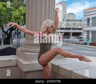 City Dancer Stockfoto