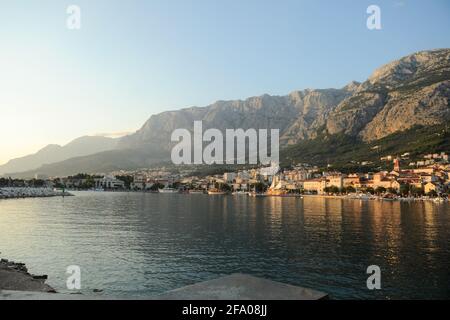 Makarska, Kroatien. August 2014 Stockfoto