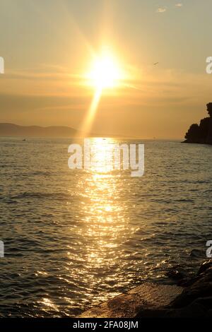 Makarska, Kroatien. August 2014 Stockfoto