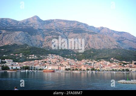 Makarska, Kroatien. August 2014 Stockfoto