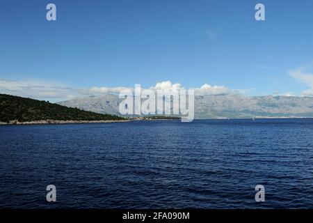 Makarska, Kroatien. August 2014 Stockfoto