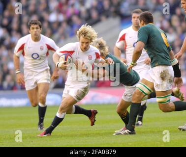 ENGLAND V SÜDAFRIKA 18/11/2006 BILD DAVID ASHDOWNRUGBY ENGLAND Stockfoto