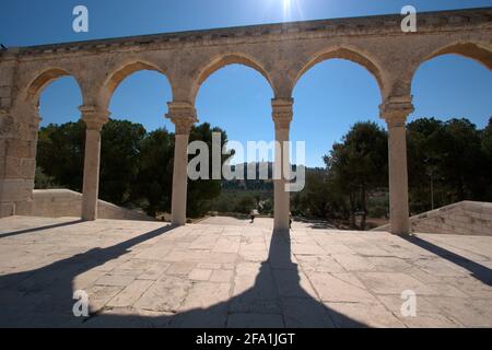 Israel, Jerusalem, alte Stadt, Tempelberg Stockfoto