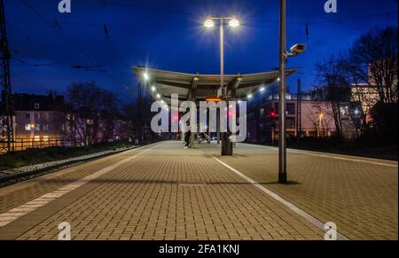 Aachen - aquis plaza Stockfoto