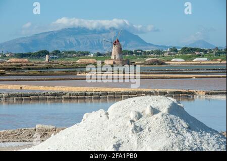 Archäologischer Park von Selinunte in Sizilien Stockfoto