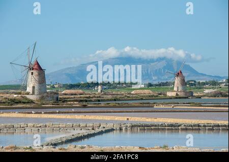 Archäologischer Park von Selinunte in Sizilien Stockfoto