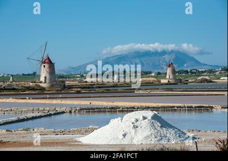 Archäologischer Park von Selinunte in Sizilien Stockfoto