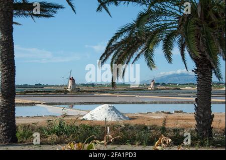 Archäologischer Park von Selinunte in Sizilien Stockfoto