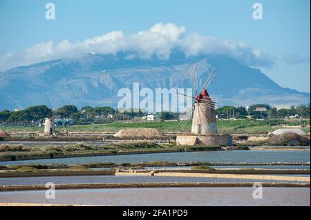Archäologischer Park von Selinunte in Sizilien Stockfoto