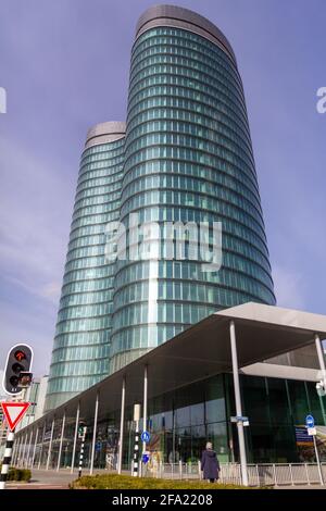 Moderne Rabobank Zentrale in Utrecht Stockfoto