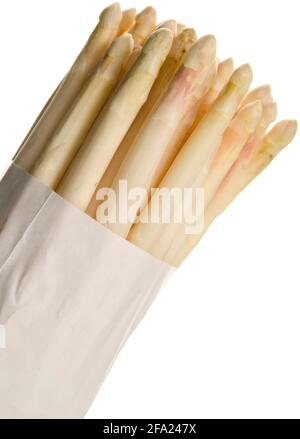 Gartensparagus, Sparrow Gras, Wildsparagus (Asparagus officinalis), Spargel Stockfoto