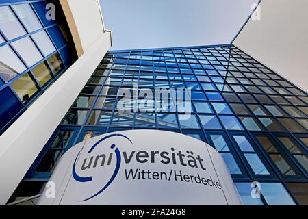 Universität Witten/Herdecke, Deutschland, Nordrhein-Westfalen, Ruhrgebiet, Witten Stockfoto
