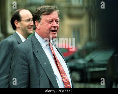 KENNETH CLARKE MP NACH DER ABSTIMMUNG ZUR WAHL TORY FÜHRER Stockfoto