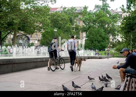 Stadtpark in Sofia, Bulgarien Stockfoto