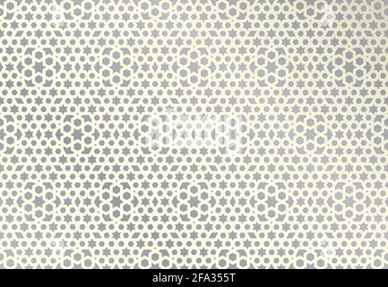 Arabeske nahtlose islamische Muster. Marokko Mosaik Hintergrund. Stock Vektor