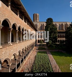 Monestir Santa Maria de Pedralbes, Barcelona Stockfoto